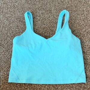 lululemon athletica Blue Women's Top size 6 no padding